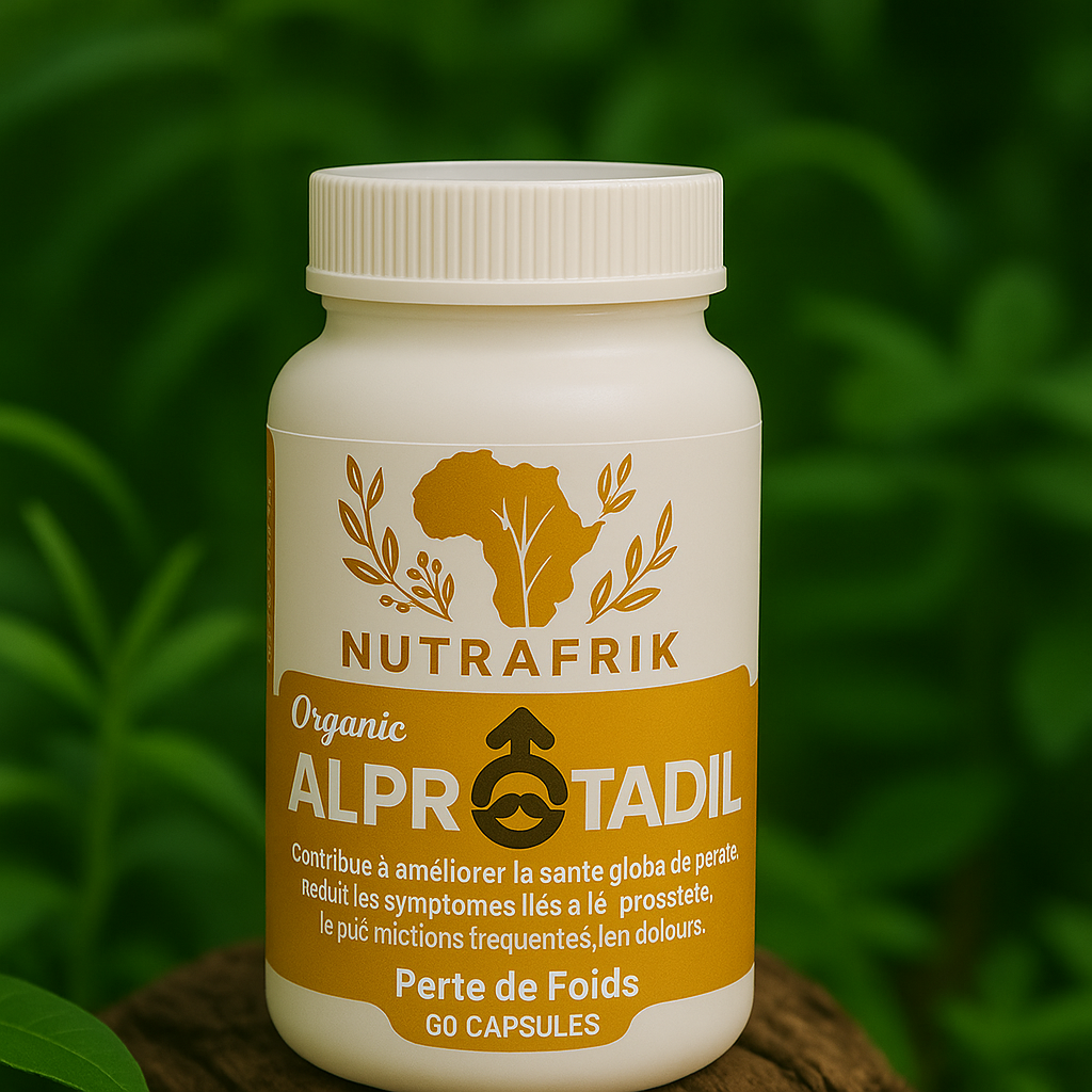Alprostadil de Nutrafrik : complément pour traitement miracle prostate et confort urinaire masculin