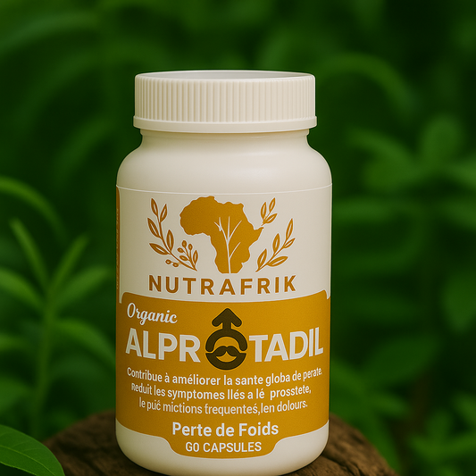 Alprostadil de Nutrafrik : complément pour traitement miracle prostate et confort urinaire masculin