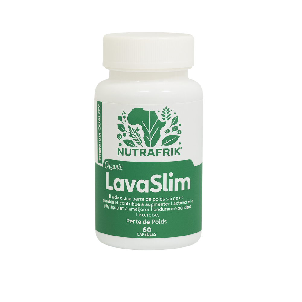Flacon LavaSlim de Nutrafrik – secret perte de poids rapide