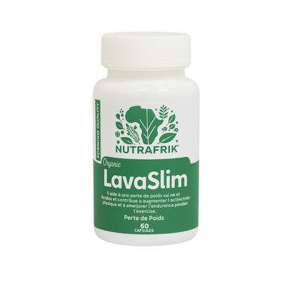 Flacon LavaSlim de Nutrafrik – secret perte de poids rapide