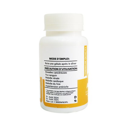Alprostadil de Nutrafrik : complément pour traitement miracle prostate et confort urinaire masculin