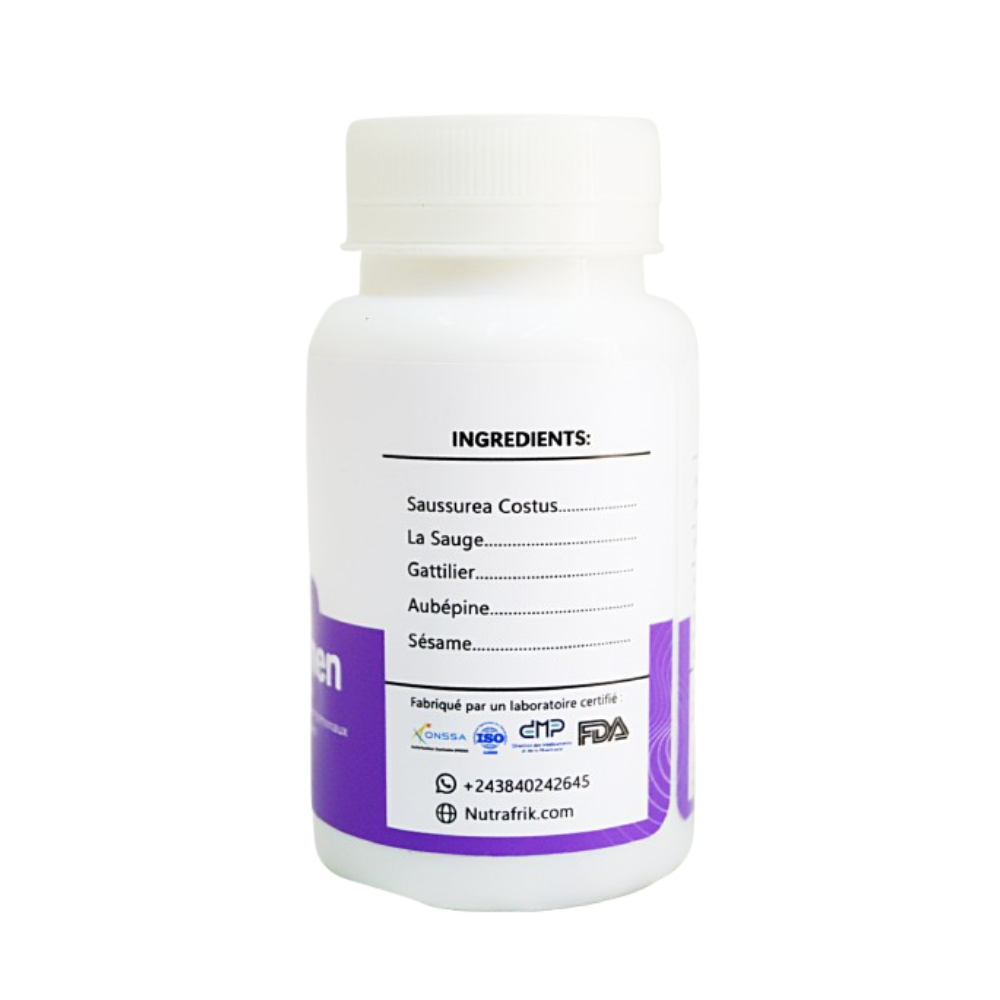 VitaGlow Nutrafrik : complément alimentaire naturel pour équilibre hormonal femme et régulation du cycle menstruel